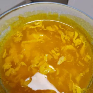 Quart Egg Drop Soup - too thick