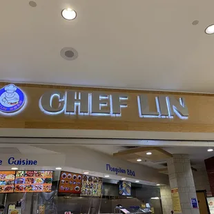 the inside of a restaurant