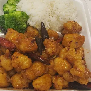 General Tso's chicken