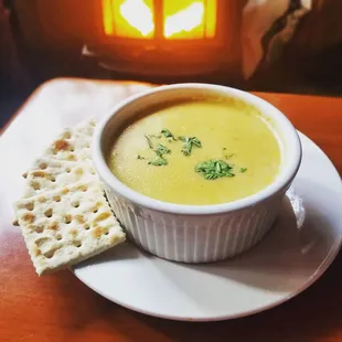 (Ask for special Soup of the Day) Roasted Jalapeño Soup