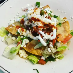 Appetizer: Cheesy Potato Tacos