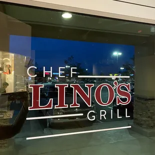 Chef Lino's Grill located in SW Silver Creek shopping center.