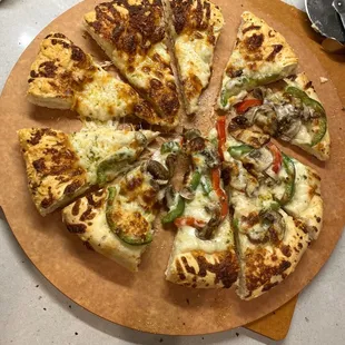 He cooked the most delicious pizza for my kids