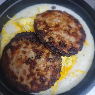 Love me bowl w/ sausage patties