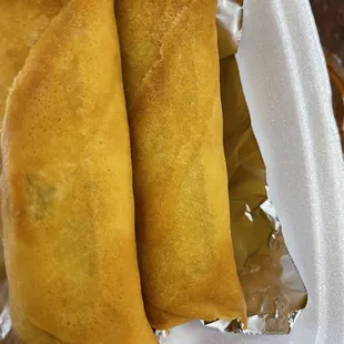 1. Vegetable Egg Rolls