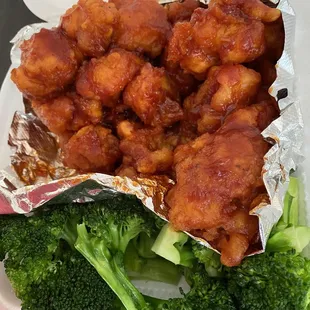 Hot and crispy chicken