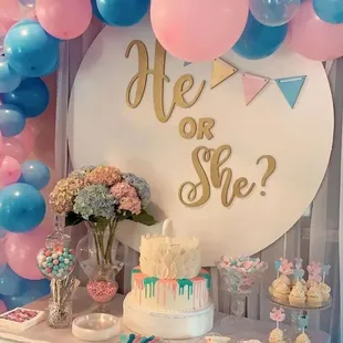 Gender Reveals are our specialty