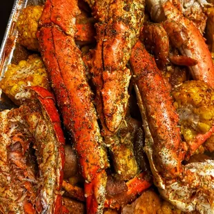 Alaskan king crab pan for 3 $200