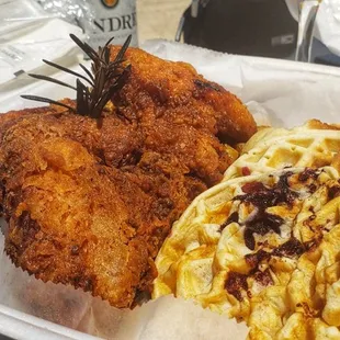 Beach Chicken &amp; Waffles