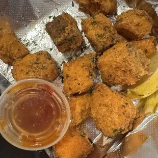 Salmon bites