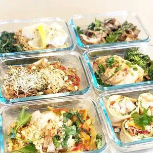 Our weekly prepared meal service is completely personalized to you and your preferences!