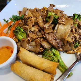 Pad see eiw (w/beef) lunch special