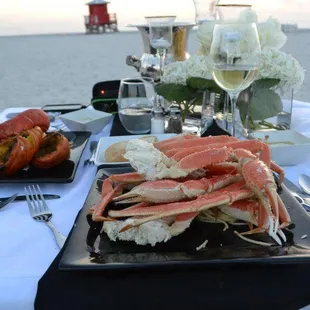 Surf &amp; Turf on the Beach