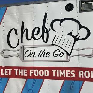 Graphic on food truck