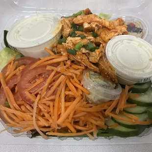Buffalo Chicken Salad w/Ranch Dressing