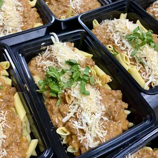 Creamy Meat Sauce Pasta