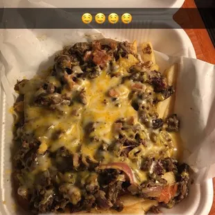 We humans don&apos;t deserve food this good. Beef shawarma fries