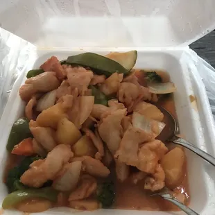 Sweet and Sour Chicken