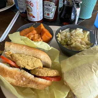 Green Tomato Aioli Sandwich