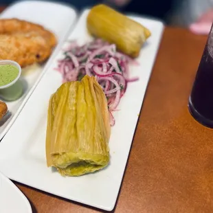 Green tamales