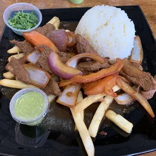 Sautéed Lomo Steak / Lomo Saltado