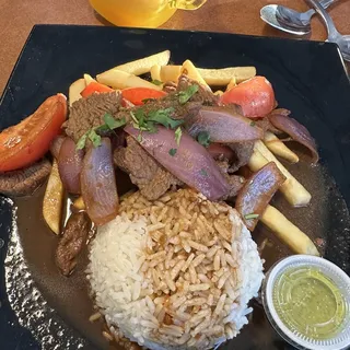 Lomo Saltado (Sautéed Lomo Steak)