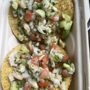 Ceviche Tacos