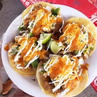 Fully loaded tacos