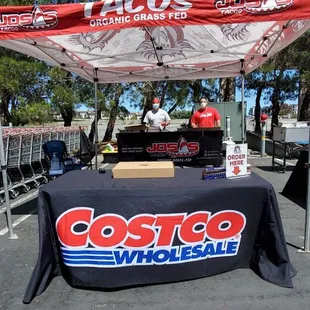Thank you guys for coming out &amp; feeding the staff at Costco Really means a lot to us and the tacos bomb as hell!