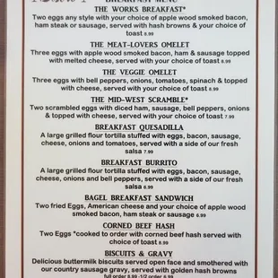 Breakfast menu pg#1