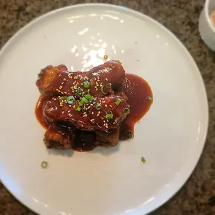 Cantonese style BBQ pork ribs