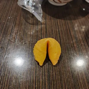 Sad looking fortune cookie!