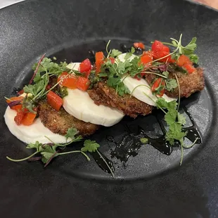 a plate of food
