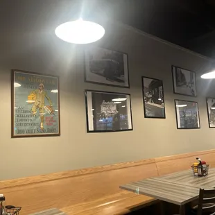 interior, sushi and sashimi