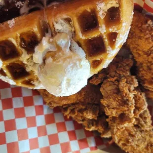 Chicken and Waffles