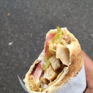Chicken shawarma