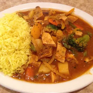 Chicken gallaya is always delicious. Great flavor.