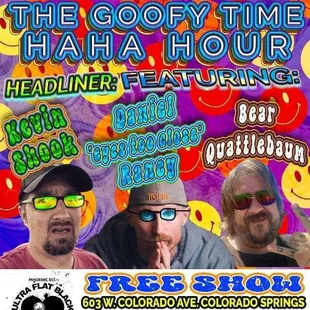 a flyer for the party