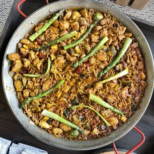 The pasta paella (Fideua)