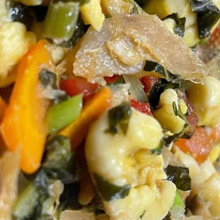 Ackee &amp; Callaloo with Saltfish