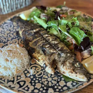 Grilled Mediterranean Fish
