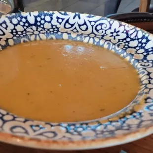 Flavorful lentil soup, add a light squeeze of lemon for extra zip.