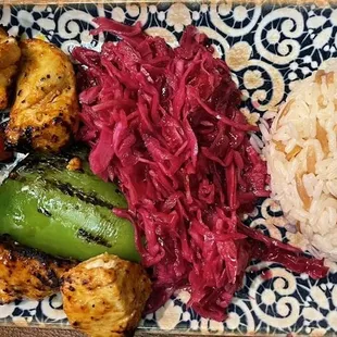 Chicken Shish Plate