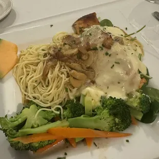 Stuffed salmon