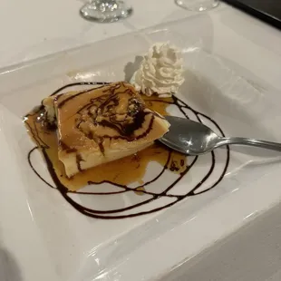 Flan.  Best flan I&apos;ve ever had in my whole life