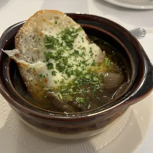 French Onion soup - or supposed to be.