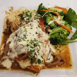 Stuffed salmon