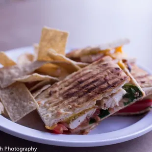 Chicken Flat Bread Panini