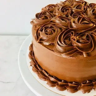 50 shades of chocolate layer cake-A top seller.