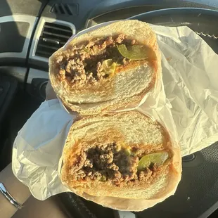 Chopped cheese, no tomato